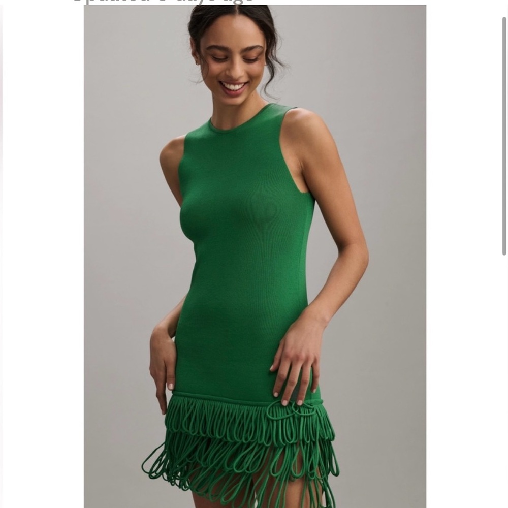 Simon Miller Emerald Sheath Halter Dress
